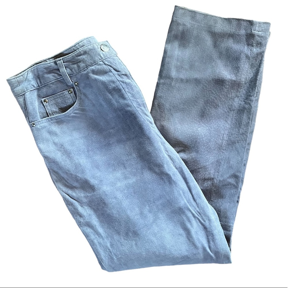 💥50% sale💥Grey suede pants by California Style size 12. E#92